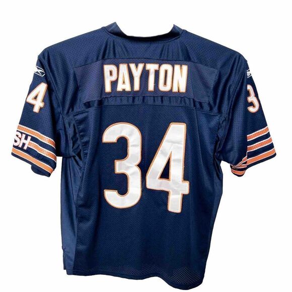 Reebok Authentic Stitched Walter Payton Chicago Bears Jersey Mens Size 50 - Picture 2 of 9
